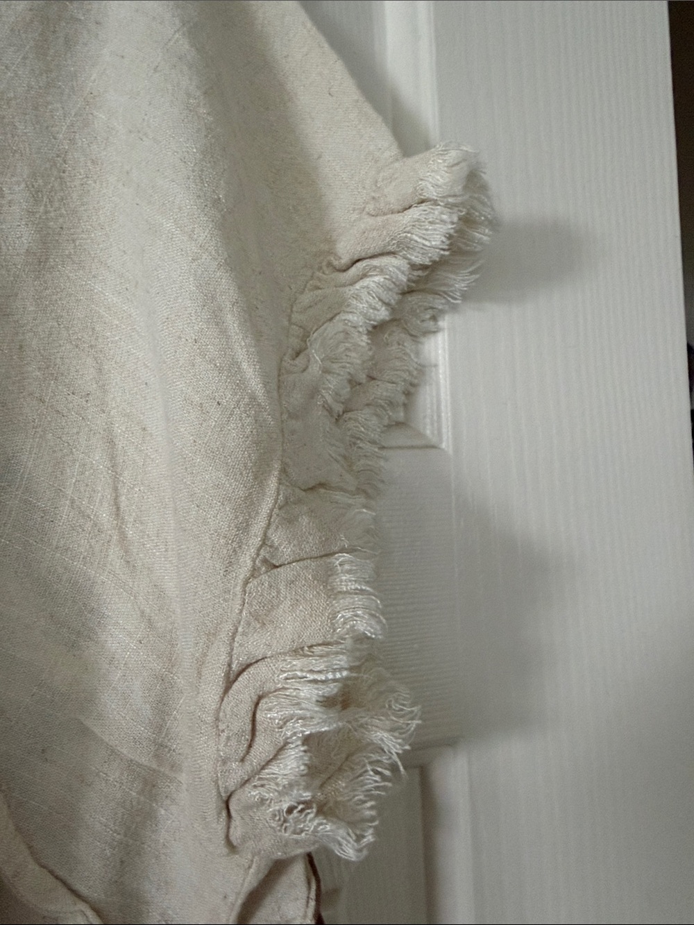 Umgee Cream Tunic with Brown LeopardAccent Panels - Picture 3 of 5